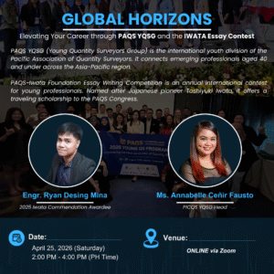 2026 PICQS Global CPD No. 07 – “GLOBAL HORIZONS: Elevating Your Career through PAQS YQSG and the IWATA Essay Contest”